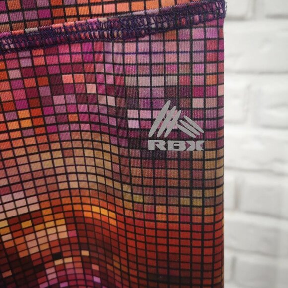 Reebok Ladies Size Large Multi Colored Ankle Length Active Leggings - Picture 4 of 8